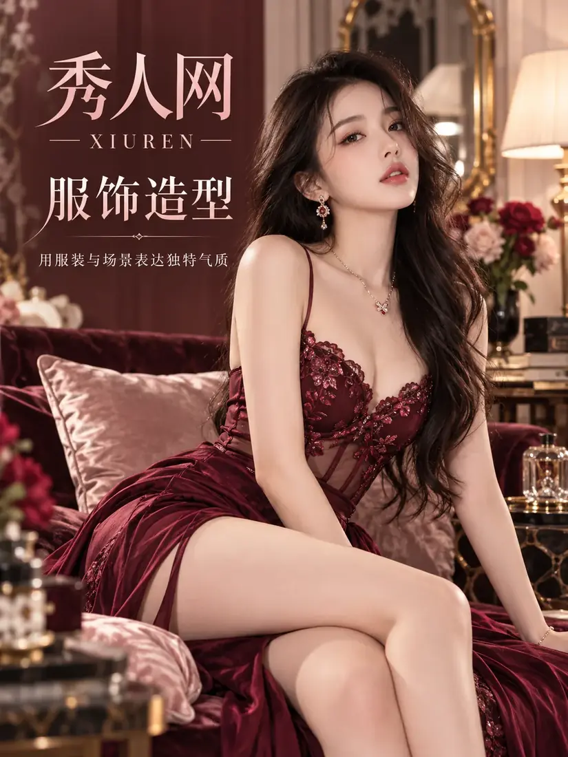 服饰造型摄影图